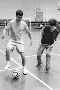Mental health support &ndash; learners training indoors together &ndash; CASE learner support